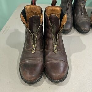 Ariat brown paddock boots